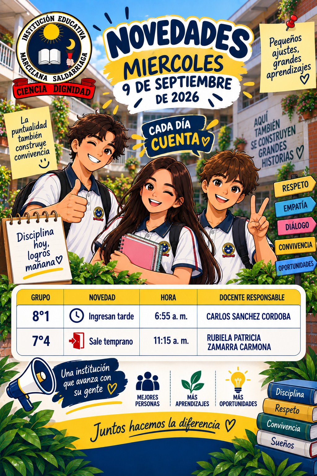 Novedades 9 septiembre